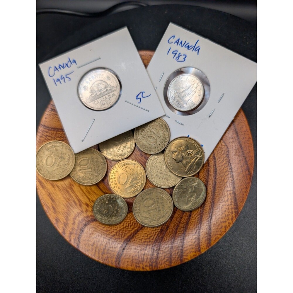 France Coin Lot • 1957–1990s Mix • 1F/5F/10F Pre‑Euro Estate Find • UMM Finds